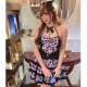 Leopard Print Cute Punk Style Dress by Diamond Honey (DH70)
